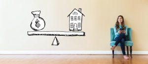 Girl choose big banks vs small banks contact Lime Mortgage Brokers